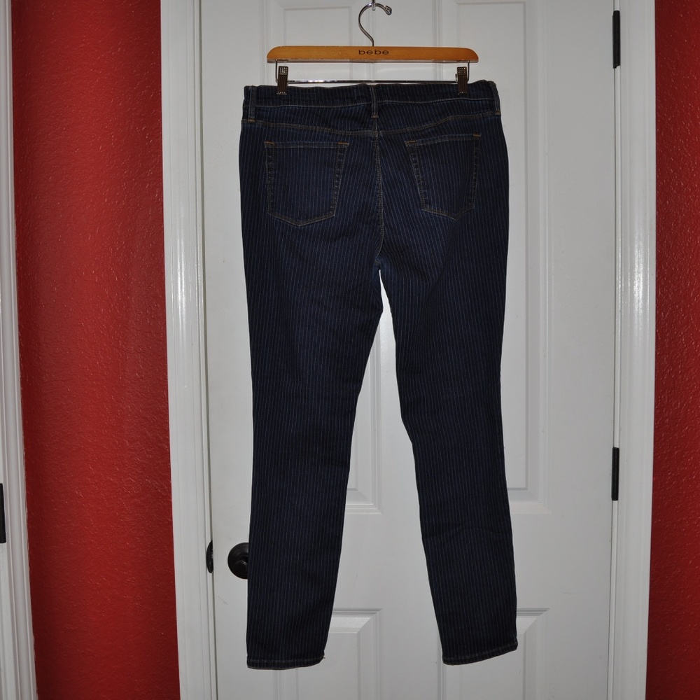New PACSUN Conductor Stripe Dreamy Jeggings sz 31 - Picture 7 of 8